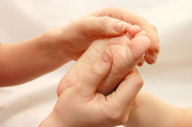 Mosaik Köln Säuglingstherapie und Kindertherapie Dreidimensionale manuelle Fußtherapie nach Zukunft-Huber